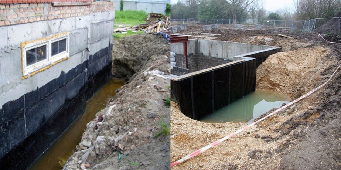 Гидроизоляция и утепление фундамента